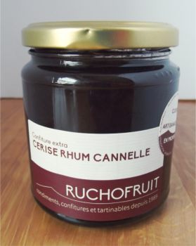 Ruchofruit: Confiture Cerise Rhum Cannelle