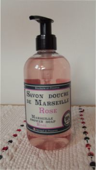 Savonnerie BleuJaune: Savon Douche de Marseille 'Rose'