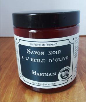 Savonnerie BleuJaune: Savon Noir (Schwarze Seife) Hammam