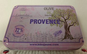 Savonnerie BleuJaune: Nostalgische Seifendose Metall 'Provence'