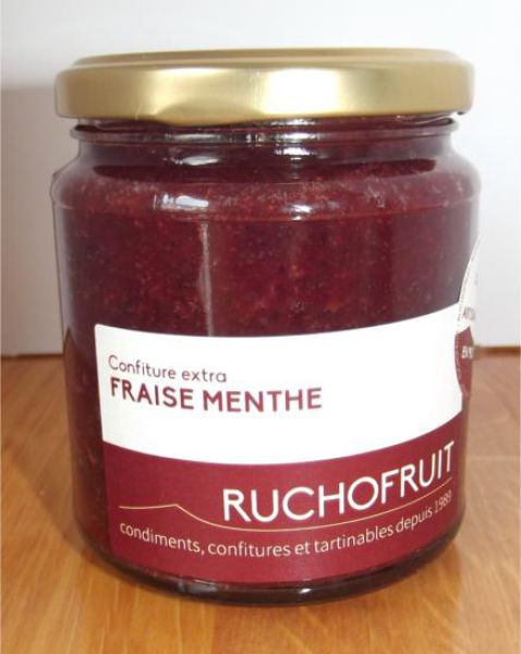 Ruchofruit: Confiture Fraise Menthe