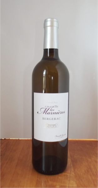 Château les Marnières: Bergerac Sec Blanc 2018