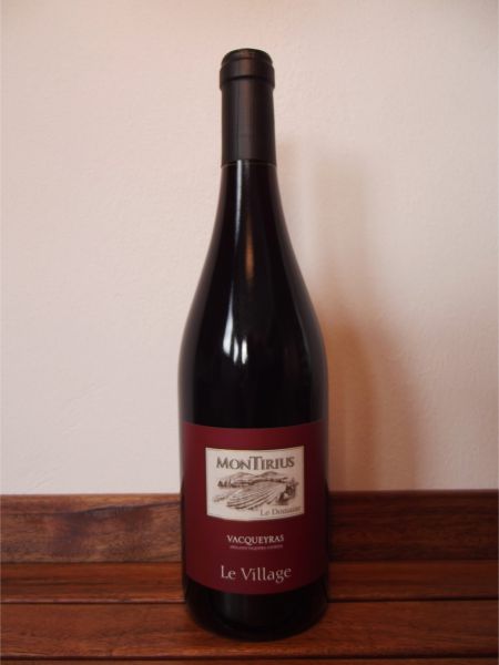 Domaine Montirius: Vacqueyras Le Village 2014