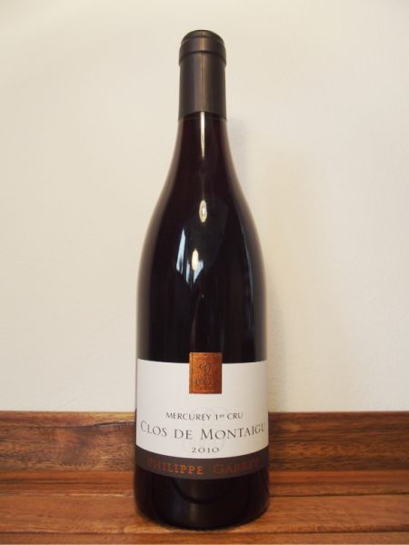 Domaine Philippe Garrey: Mercurey 1er Cru Clos de Montaigu 2010