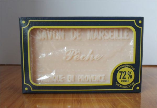 Savonnerie BleuJaune: Savon de Marseille 'Pêche'